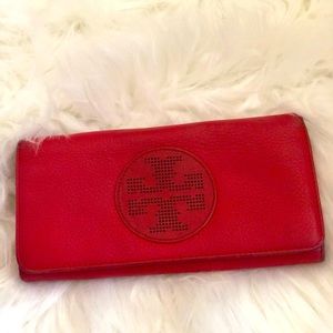 Red Tory Burch wallet